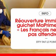 Réouverture imminente du guichet MaPrimeRénov’ : « Les Français ne doivent pas attendre ! »