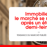 Immobilier : le marché se refroidit après un été en demi-teinte