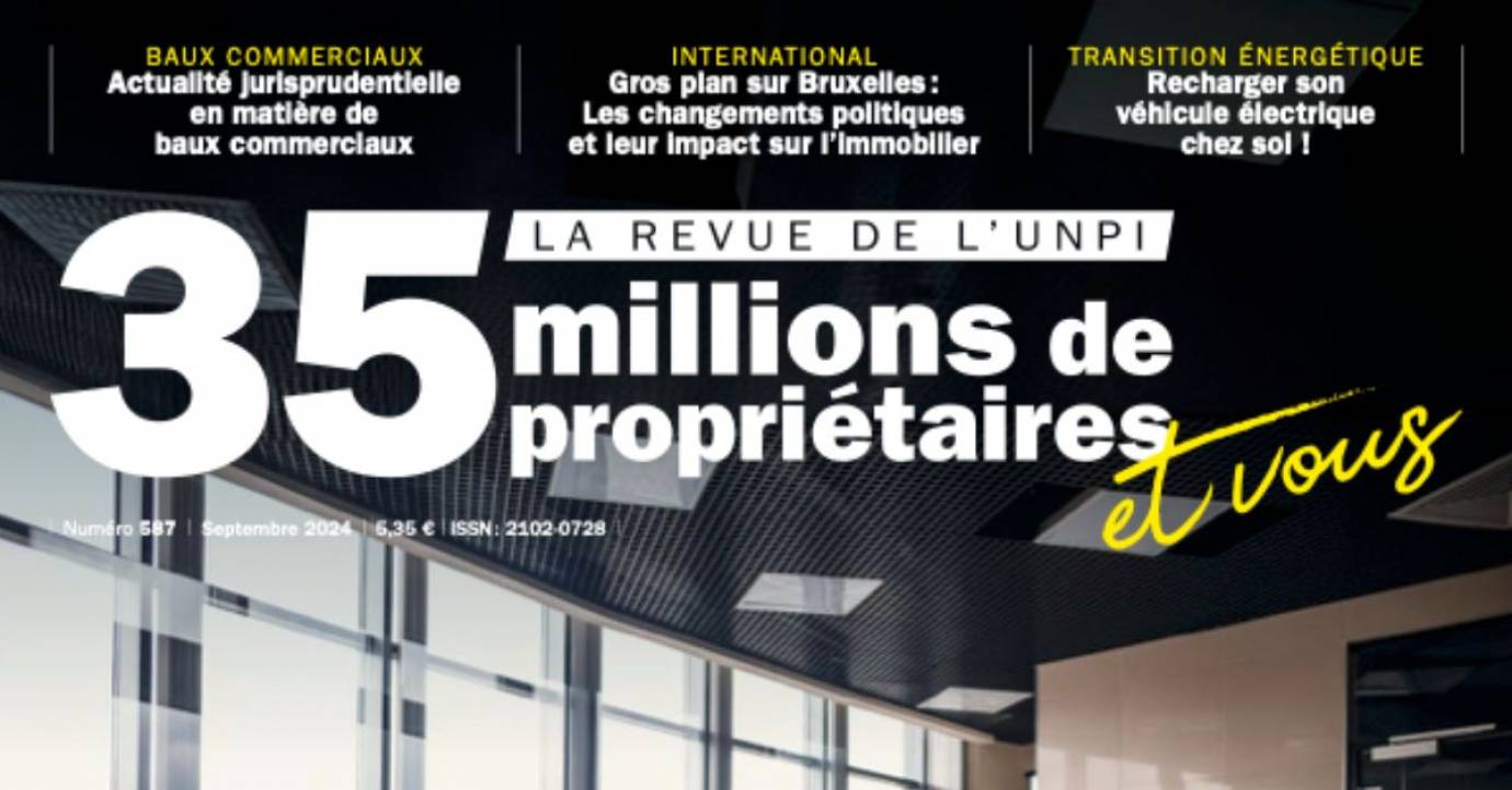 La revue de l'UNPI « 25 millions de propriétaires » évolue et devient « 35 millions de propriétaires »