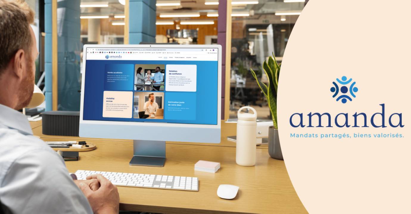 Amanda lance son nouveau site web, au service d’un immobilier coopératif et performant