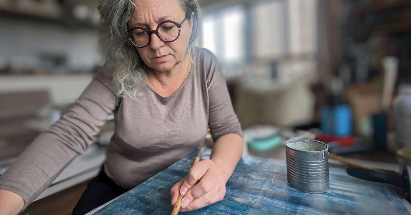 A visiter à la Galerie Françoise Livinec : L’encaustique par Gaëlle Cueff 