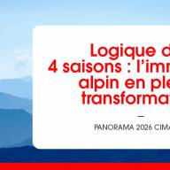 Logique des 4 saisons : l'immobilier alpin en pleine transformation
