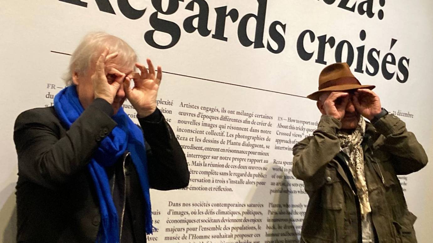 Plantu-Reza, regards croisés : le monde vu par deux complices défenseurs de la liberté d’expression