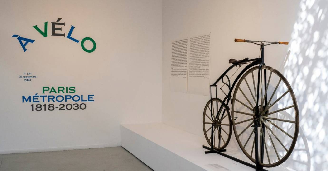 Le vélo s'expose au Pavillon de l'Arsenal 