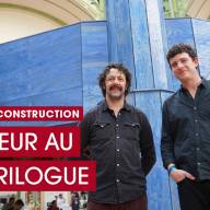 Honneur au Quadrilogue : onirique … Nicolas Barreau et Jules Charbonnet au Forum Bois Construction