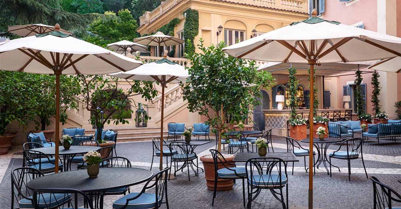 À Rome, faites comme les Romains … au Stravinsky Bar de l’Hôtel de Russie