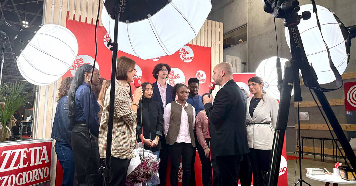 Stéphane Scarella face aux étudiants du Master 2 Droit de l’immobilier de Paris XIII au RENT