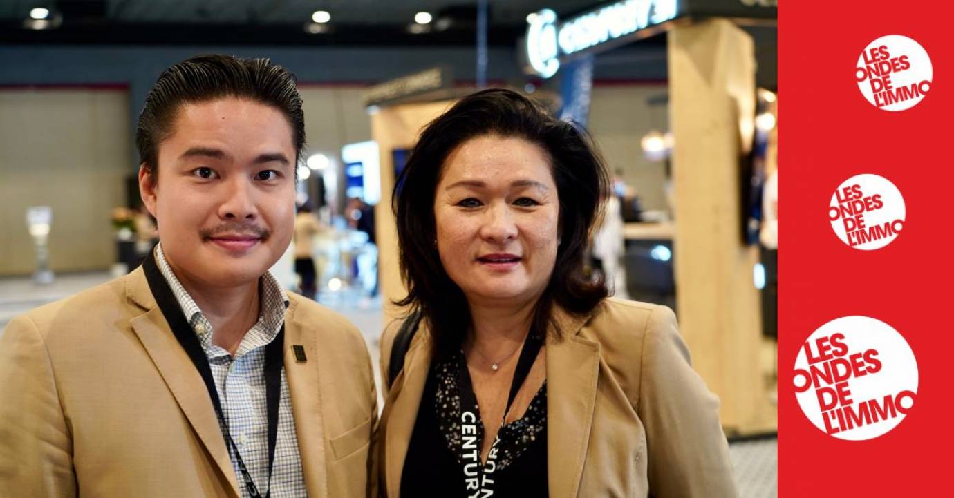 Mère et fils à la tête de deux agences CENTURY 21 : « Nous essayons de travailler ensemble intelligemment. » Suzanne et Alexandre Truong