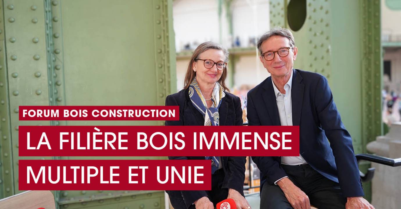 La filière bois, immense, multiple et unie au FBC – Nicole Valkyser Bergmann et Philippe Denavit, Groupe Malvaux